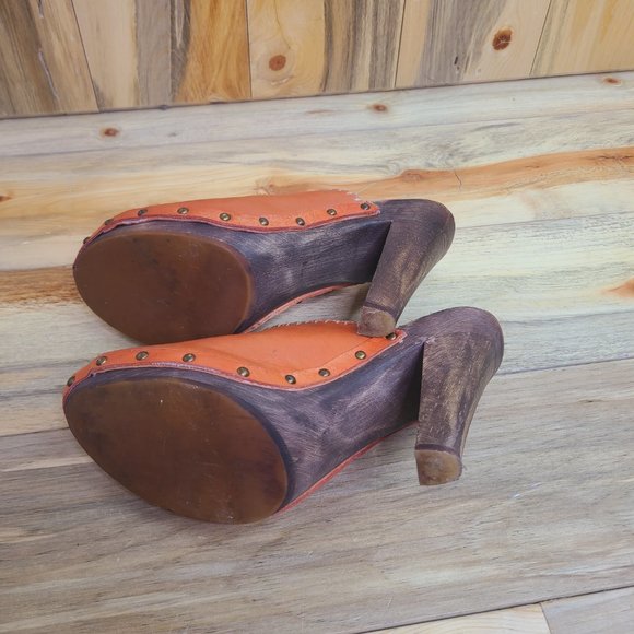 True Religion Peep Toe Platform Heels - Picture 5 of 8